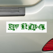 Eat Organic Bumpersticker (Op auto)