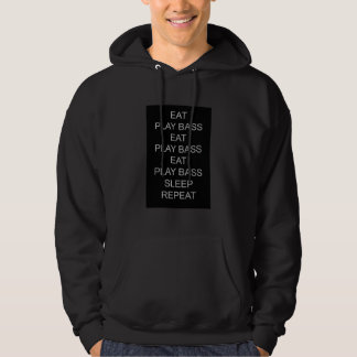 Eat Play Bass Sleep Herhaal Hoodie