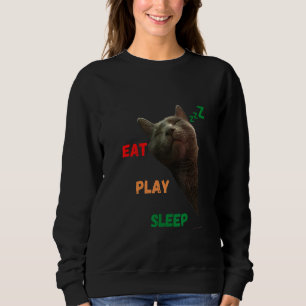 Eat Play Sleep Cat Trui