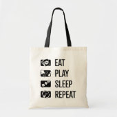 Eat-Play-Sleep-Repeat Board Games Basic Tote (Voorkant)