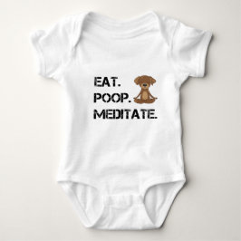Eat.Poop. Meditaat Romper