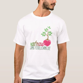 Eat Raw, levenslange levenskwaliteit T-shirt