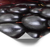 Eat Real Food / Berries Foto Poster (Hoek)