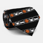 Eat, Slaap, Basketball Stropdas (Opgerold)