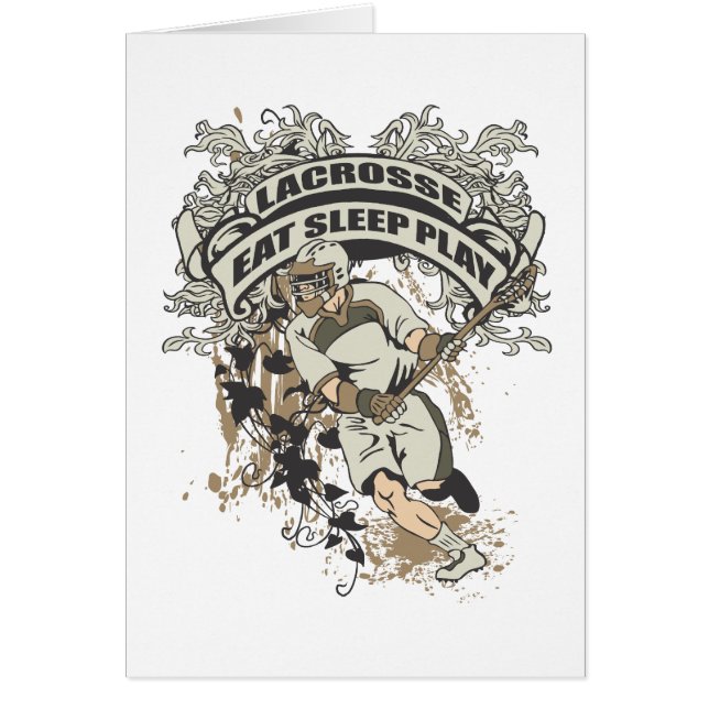 Eat, Slaap, Speel Lacrosse (Voorkant)