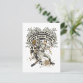 Eat, Slaap, Spel honkbal Briefkaart (Staand voorkant)