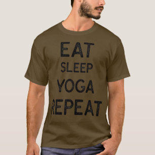 EAT SLAAPJE YOGA REPEA T-SHIRT