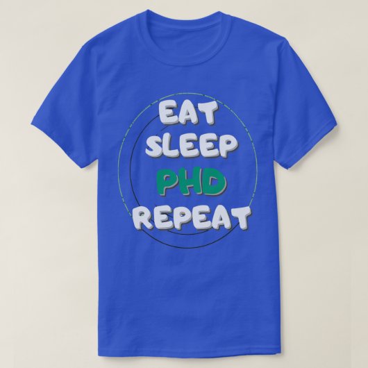 EAT SLAAPPHD REPEA0 T-SHIRT (Design voorkant)