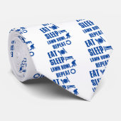 Eat slaapwieg stropdas (Opgerold)