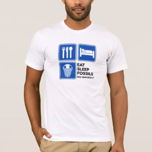 EAT, SLAP, FOSSIELEN T-SHIRT