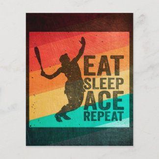 Eat Sleep Ace Repo Retro Flyer