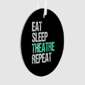 Eat Sleep Acter Répéter Funny Acteur Acteur Cadeau (devant)