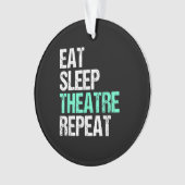 Eat Sleep Acter Répéter Funny Acteur Acteur Cadeau (devant)