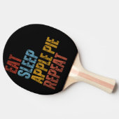 EAT SLEEP APPARAAT PIE HERPEAT TAFELTENNISBATJE (Zijkant)
