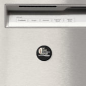 Eat Sleep Baseball Herhaal Funny Baseball Player Magneet (Insitu (Vaatwasser))