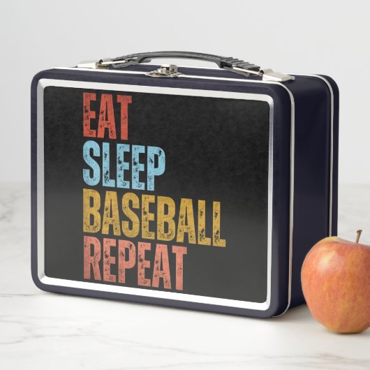 EAT SLEEP BASEBALL HERHAAT (In situ)