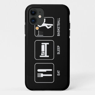Eat Sleep Basketball iPhone 11 Hoesje