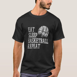 Eat Sleep Basketball Repeat Coach Player Men Women T-shirt