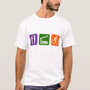 Eat Sleep Biking T-shirt