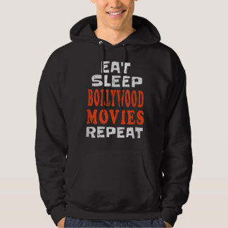 Eat Sleep BOLLYWOOD MOVIES en Indian Punjabi Hindi Hoodie