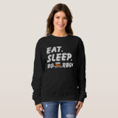 Eat Sleep Bourbon Trui (Voorkant volledig)