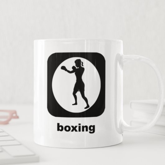 Eat-Sleep-boxing - Koffiemok