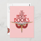 Eat Sleep Breathe Boothe Briefkaart (Voorkant / Achterkant)