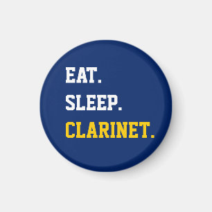 Eat Sleep Clarinet Magneet