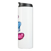 Eat Sleep Code herhalen Thermosbeker (Geroteerd rechts)