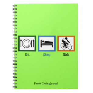 Eat Sleep Cycling Notitieboek