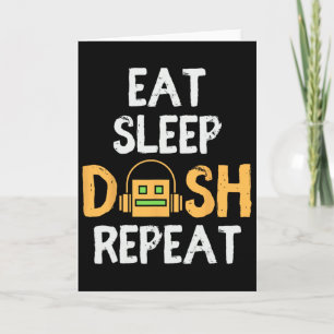 Eat Sleep Dash Herhaal Video Game Geometrie Dash G Kaart