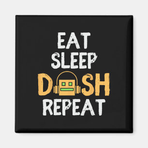 Eat Sleep Dash Herhaal Video Game Geometrie Dash G Magneet