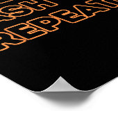 Eat Sleep Dash Repeat Video Game Geometry Video Ga Poster (Hoek)