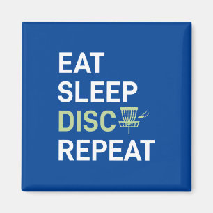 Eat Sleep Disk Golf Repair Magneet