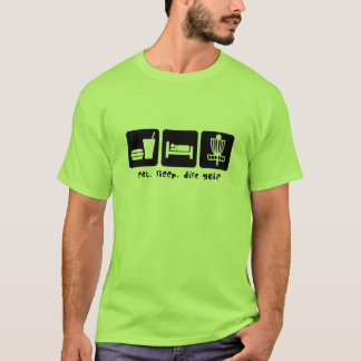 Eat Sleep Disk Golf T-shirt
