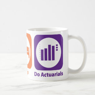 Eat Sleep Do Actuarials Koffiemok