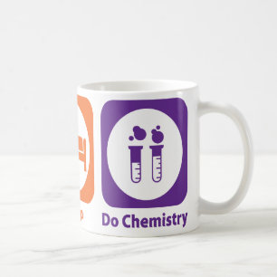 Eat Sleep Do Chemstry Koffiemok