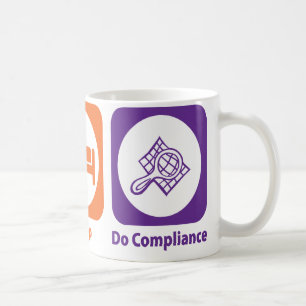 Eat Sleep Do Compliance Koffiemok