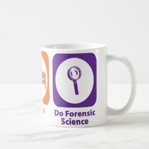Eat Sleep Do Forensic Science Koffiemok