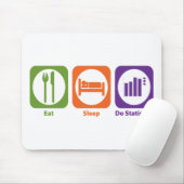 Eat Sleep Do Statistieken Muismat (Met muis)
