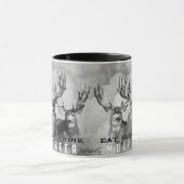 Eat Sleep Drink Mule Deer Mok (Midden)
