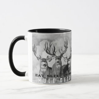 Eat Sleep Drink Mule Deer Mok