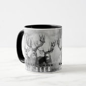 Eat Sleep Drink Mule Deer Mok (Voorkant links)