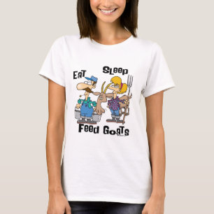 Eat Sleep Feed Geiten T-shirt