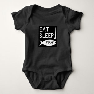Eat Sleep Fish Romper