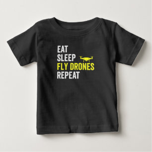 Eat Sleep Fly Drones Herhaal Drone Pilot Quadcopte