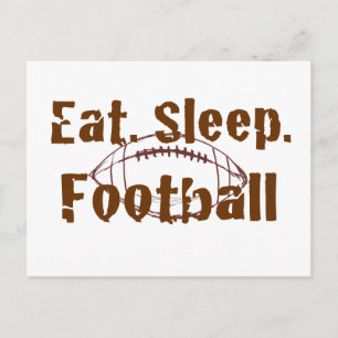 Eat.Sleep.Football 08 Briefkaart