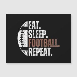  Eat Sleep Football Herhalen