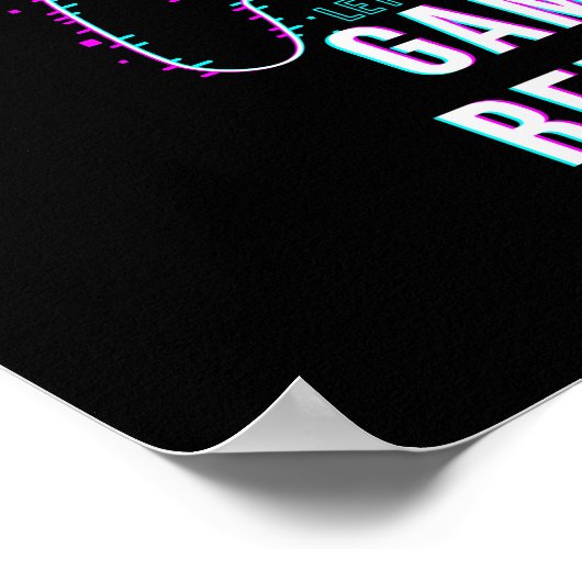 Eat Sleep Game Repeat - Poster des joueurs (Coin)