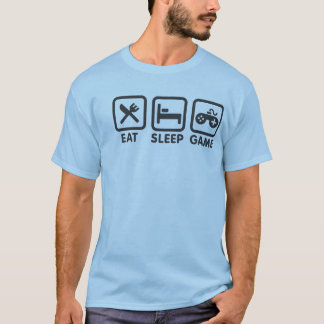 Eat Sleep Game T-shirt